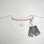 تیشرت یقه هفت سفید زنانه Schiba