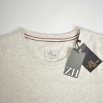 تیشرت یقه گرد طوسی روشن زنانه Schiba