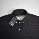 پیراهن لینن آستین کوتاه مشکی Jeanpascale