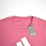 تیشرت صورتی زنانه Adidas