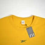 تیشرت خردلی مردانه Reebok