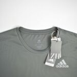 تیشرت ورزشی طوسی مردانه Adidas