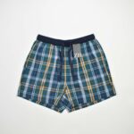 شلوارک راحتی مردانه شطرنجی سبز Livergy