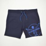 شلوارک سرمه ای طرحدار chiemsee