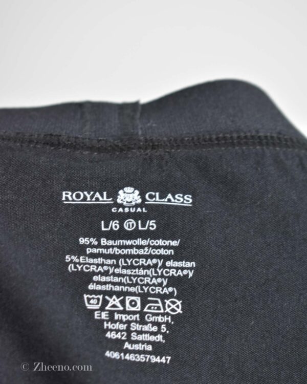 شورت مشکی کمر کشی Royalclass