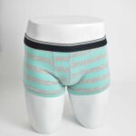 شورت راه راه سبزابی F&F