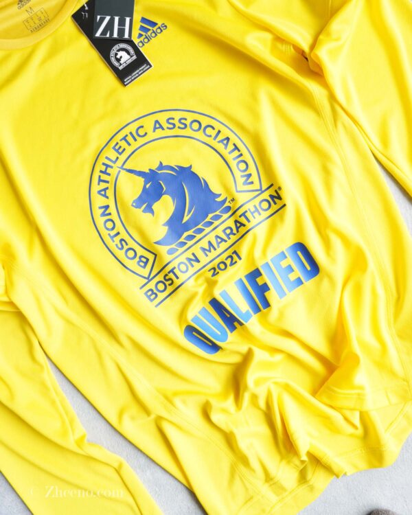 تیشرت ورزشی مردانه زرد آستین بلند Adidas - Image 3