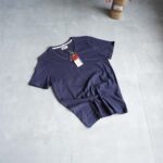 تیشرت مردانه یقه هفت سرمه ای Hilfigerdenim