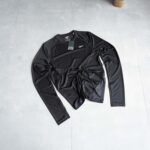 تیشرت مشکی آستین بلند مردانه Reebok