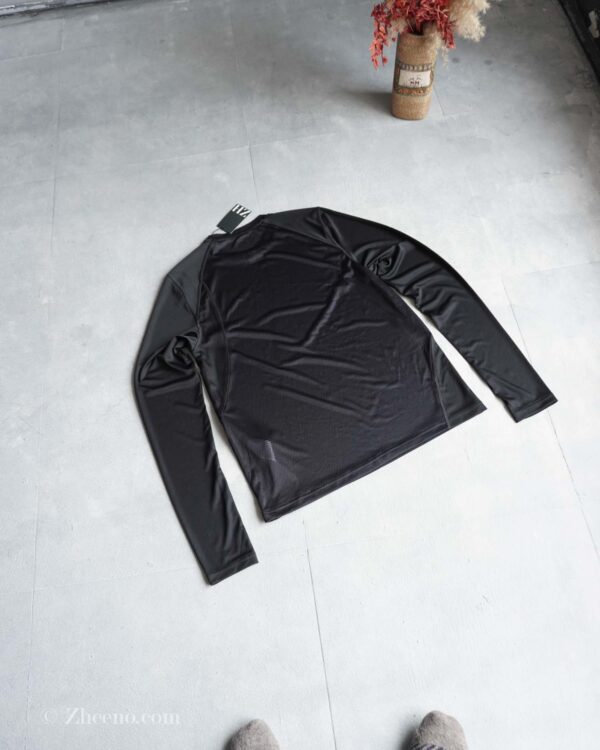 تیشرت مشکی آستین بلند مردانه Reebok - Image 5
