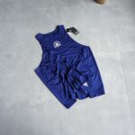تاپ ورزشی آبی زنانه Adidas