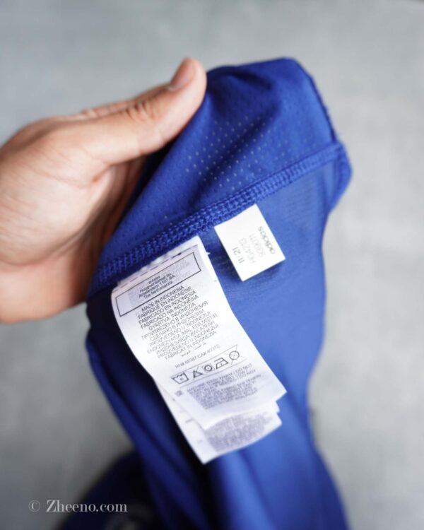 تاپ ورزشی آبی زنانه Adidas - Image 6