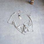تیشرت یقه هفت طوسی Hilfigerdenim