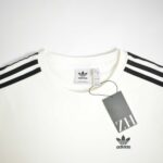 تیشرت آستین بلند سفید زنانه Adidas