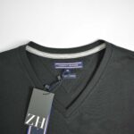 تیشرت آستین بلند مشکی مردانه Tommyhilfiger