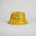 کلاه باکت ایموجی زرد