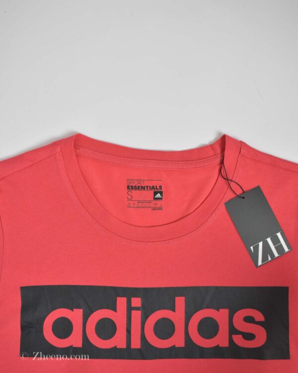 تیشرت نخی زنانه شربتی Adidas