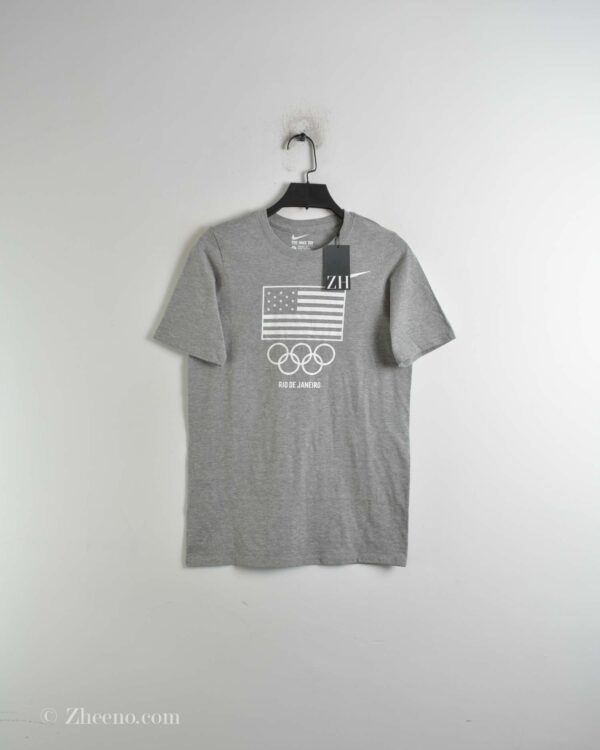 تیشرت نخی بچه گانه طوسی Nike