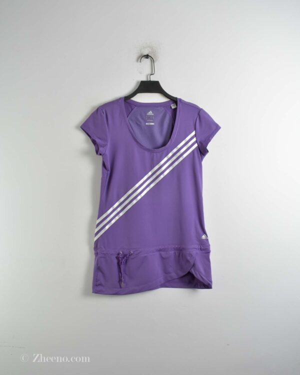 تیشرت زنانه ورزشی بنفش Adidas