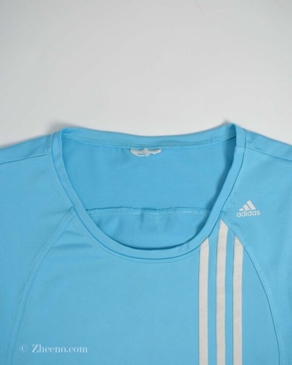 تیشرت ورزشی زنانه آبی Adidas