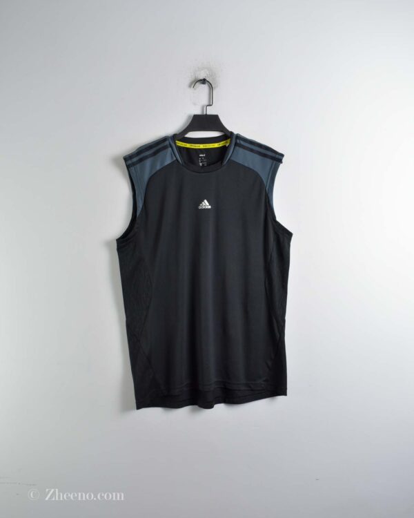 تاپ ورزشی مردانه مشکی Adidas