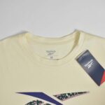 تیشرت نخی زنانه لیمویی Reebok