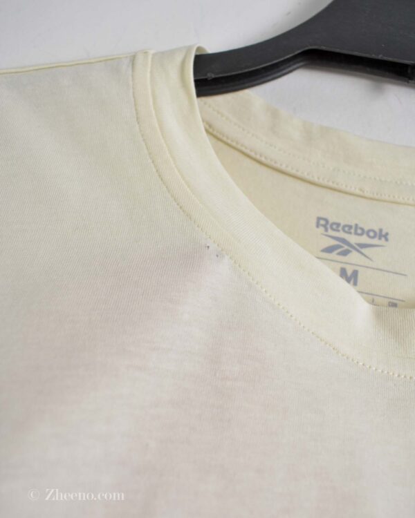 تیشرت نخی زنانه لیمویی Reebok