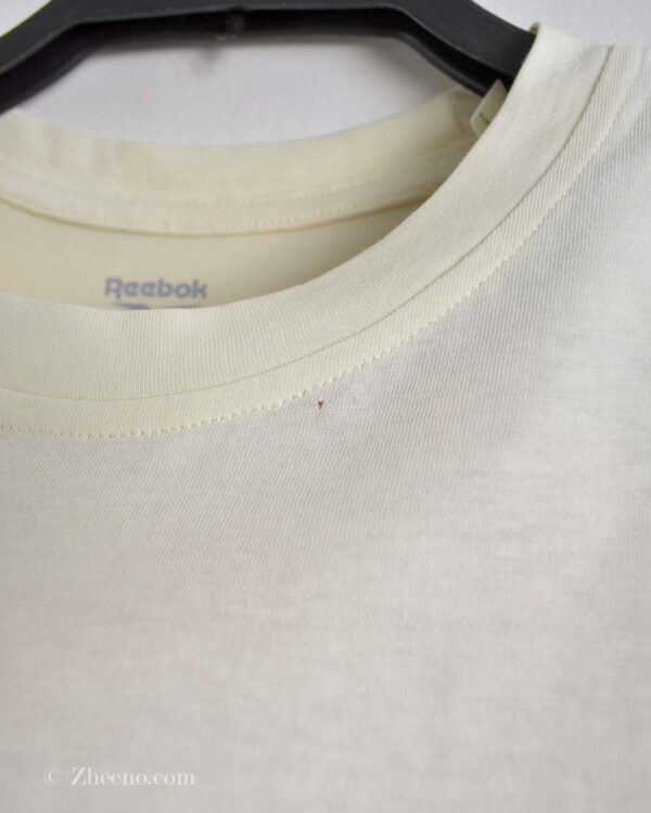 تیشرت نخی زنانه لیمویی Reebok