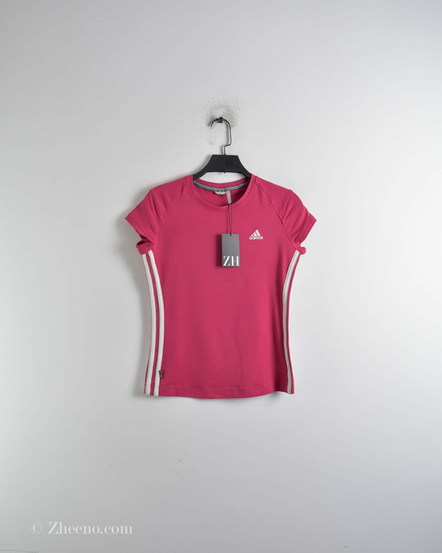 تیشرت ورزشی زنانه سرخابی Adidas
