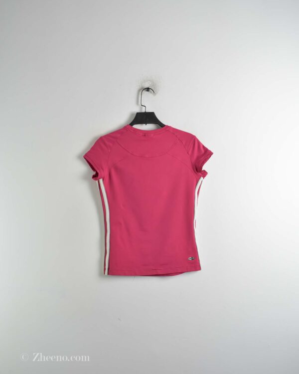 تیشرت ورزشی زنانه سرخابی Adidas