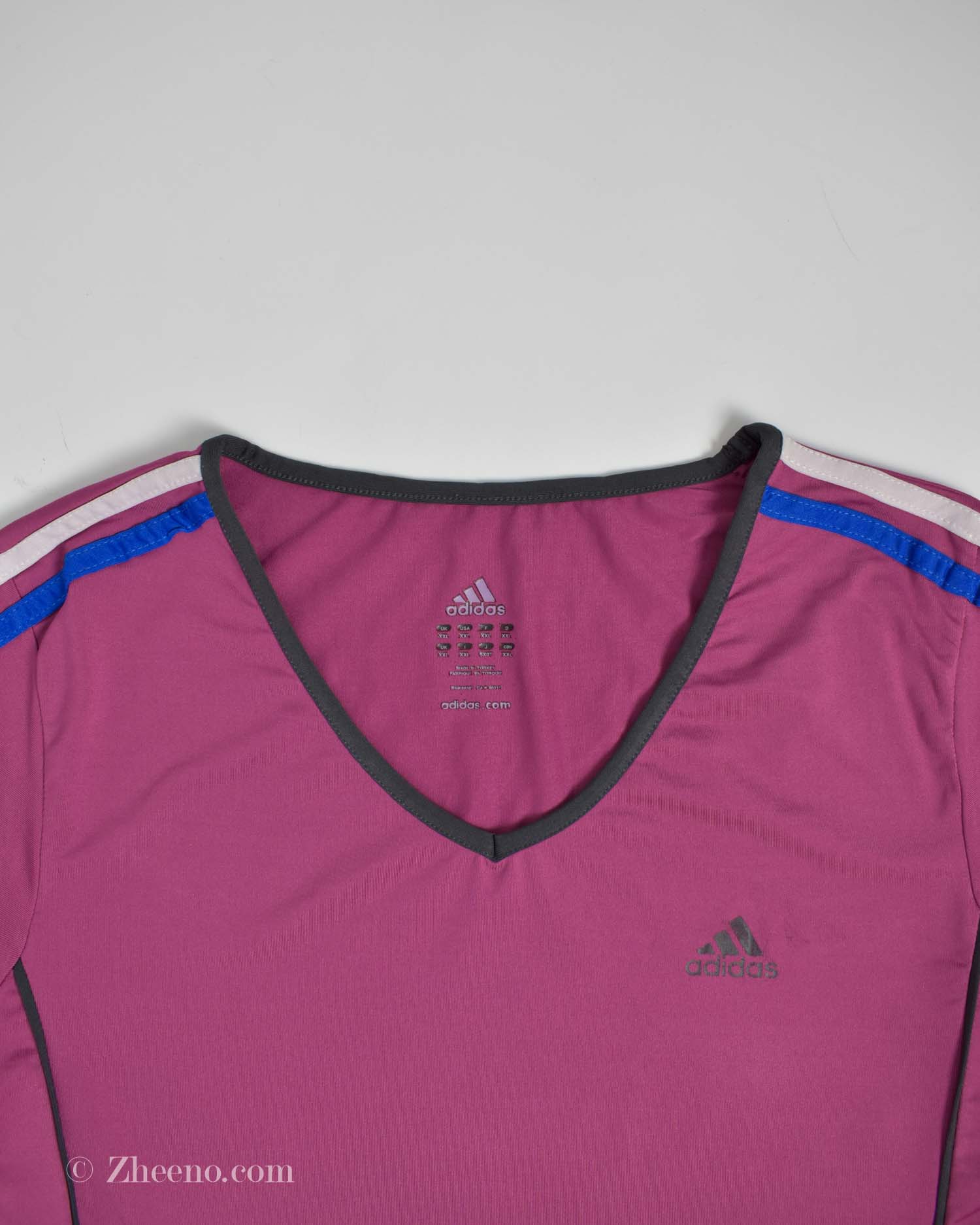 تیشرت ورزشی زنانه بنفش Adidas