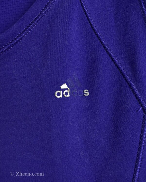 تاپ ورزشی زنانه بنفش Adidas