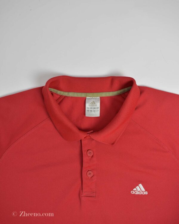 تیشرت نخی مردانه قرمز Adidas