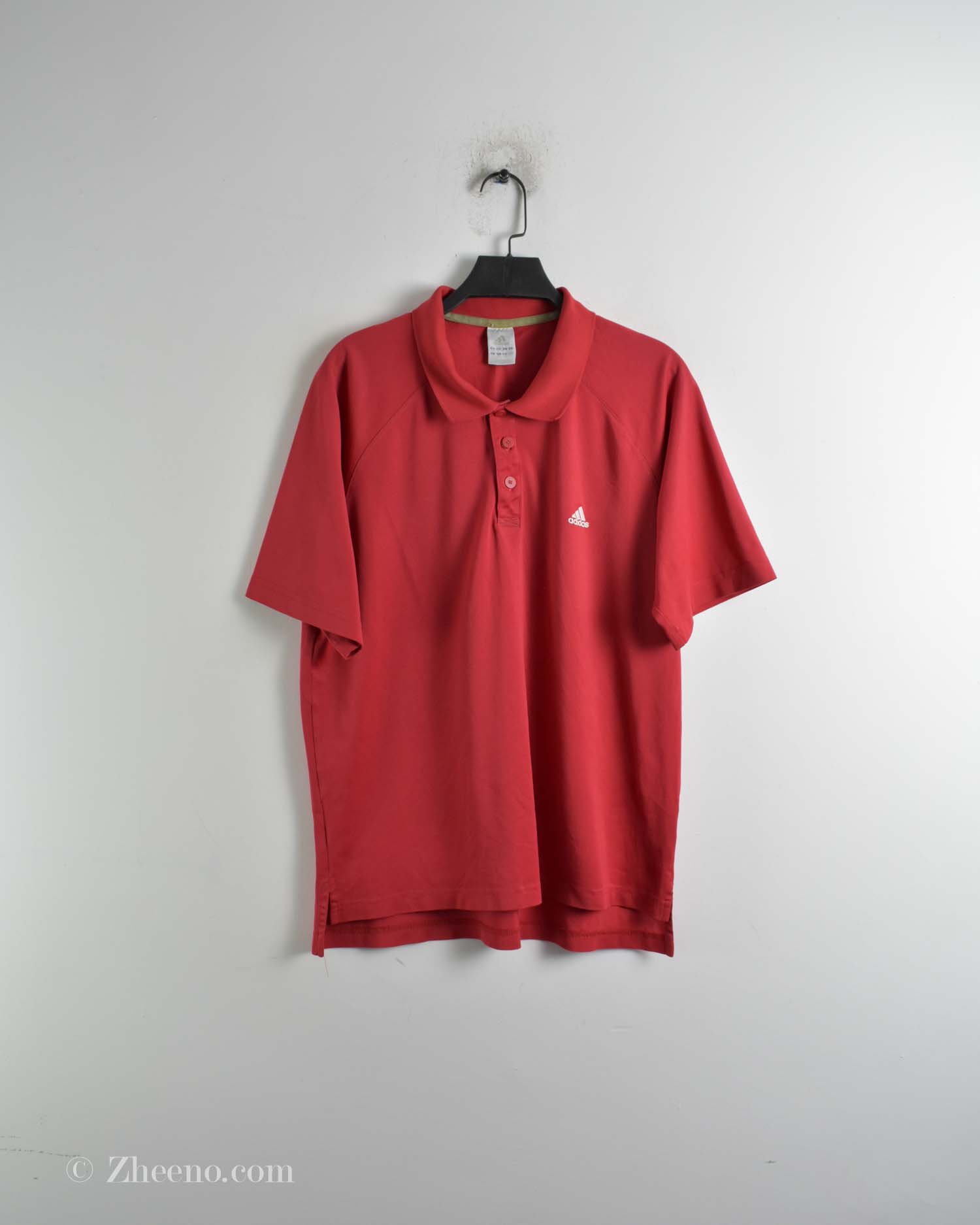 تیشرت نخی مردانه قرمز Adidas