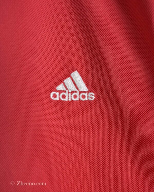 تیشرت نخی مردانه قرمز Adidas