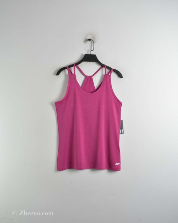 تاپ ورزشی زنانه سرخابی Reebok