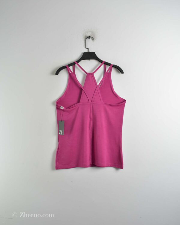 تاپ ورزشی زنانه سرخابی Reebok