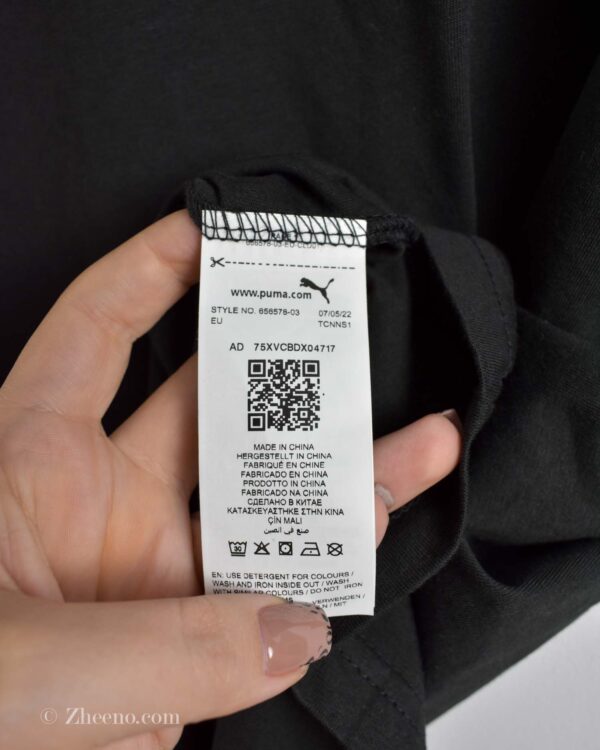 تیشرت مشکی زنانه Puma