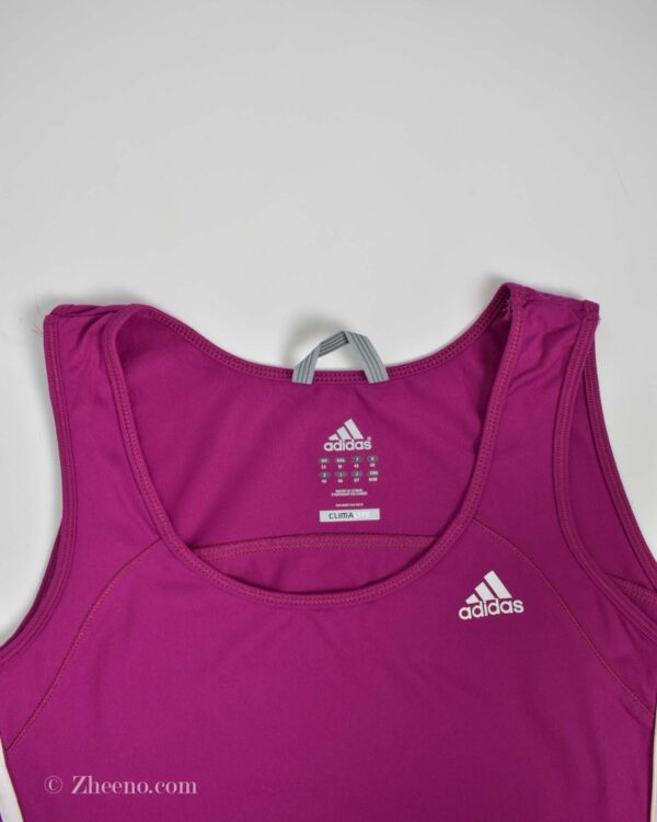 تاپ ورزشی زنانه بنفش Adidas