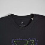 تیشرت نخی مردانه مشکی Adidas