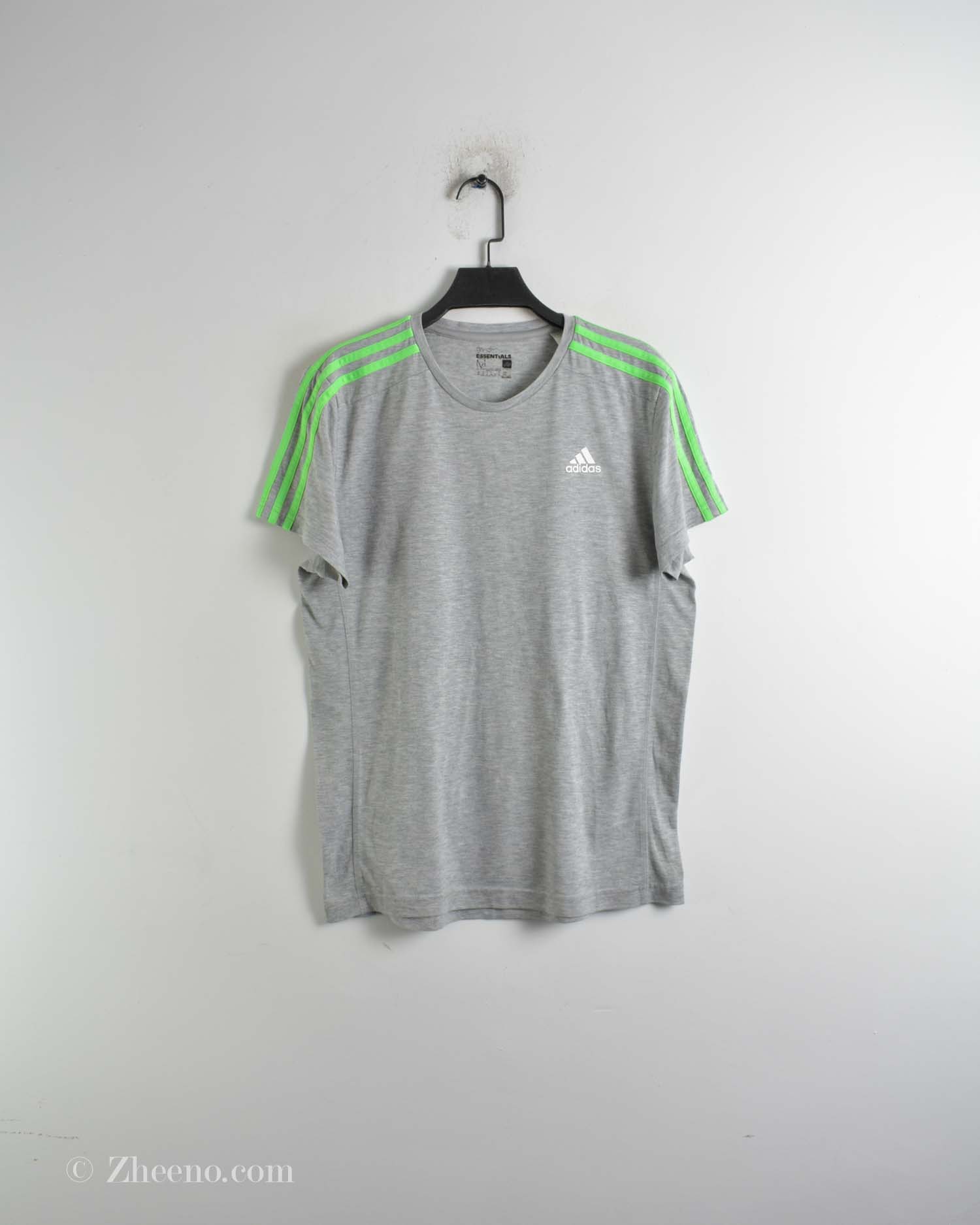 تیشرت ورزشی مردانه طوسی Adidas