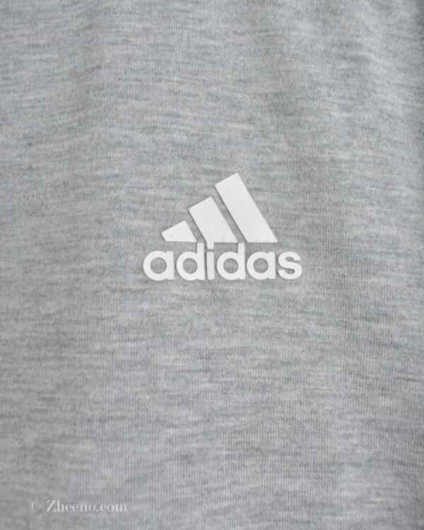 تیشرت ورزشی مردانه طوسی Adidas