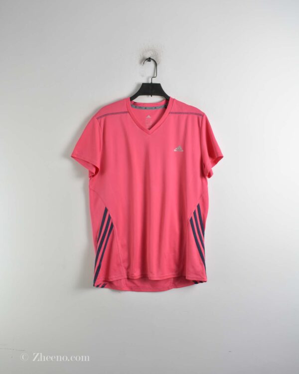 تیشرت ورزشی زنانه صورتی Adidas