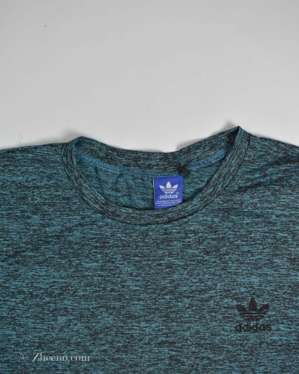 تیشرت ورزشی مردانه آبی نفتی Adidas