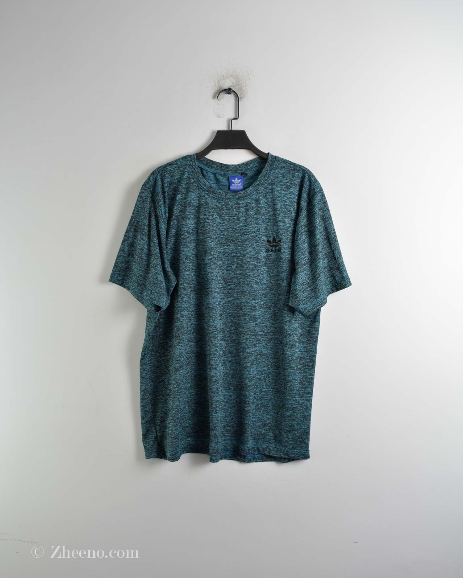 تیشرت ورزشی مردانه آبی نفتی Adidas