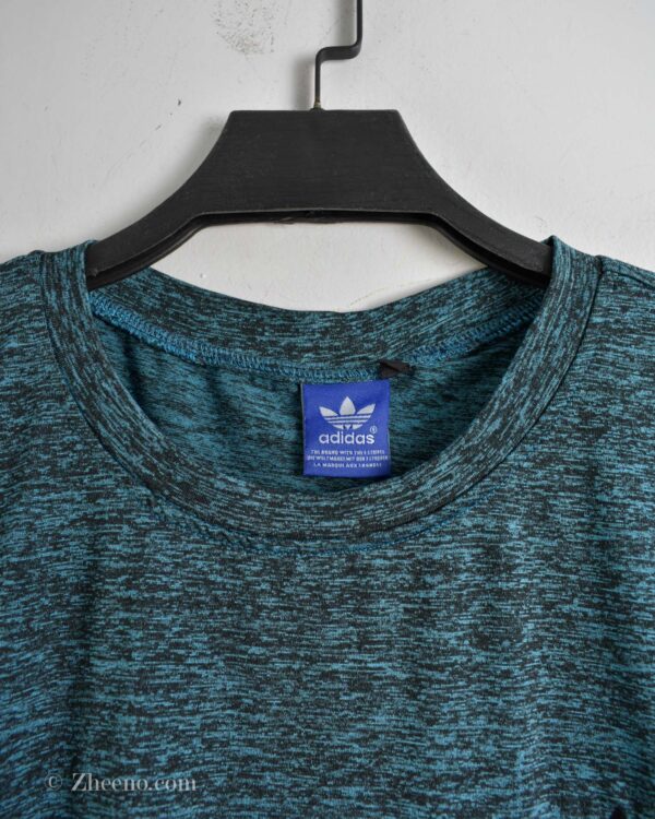 تیشرت ورزشی مردانه آبی نفتی Adidas