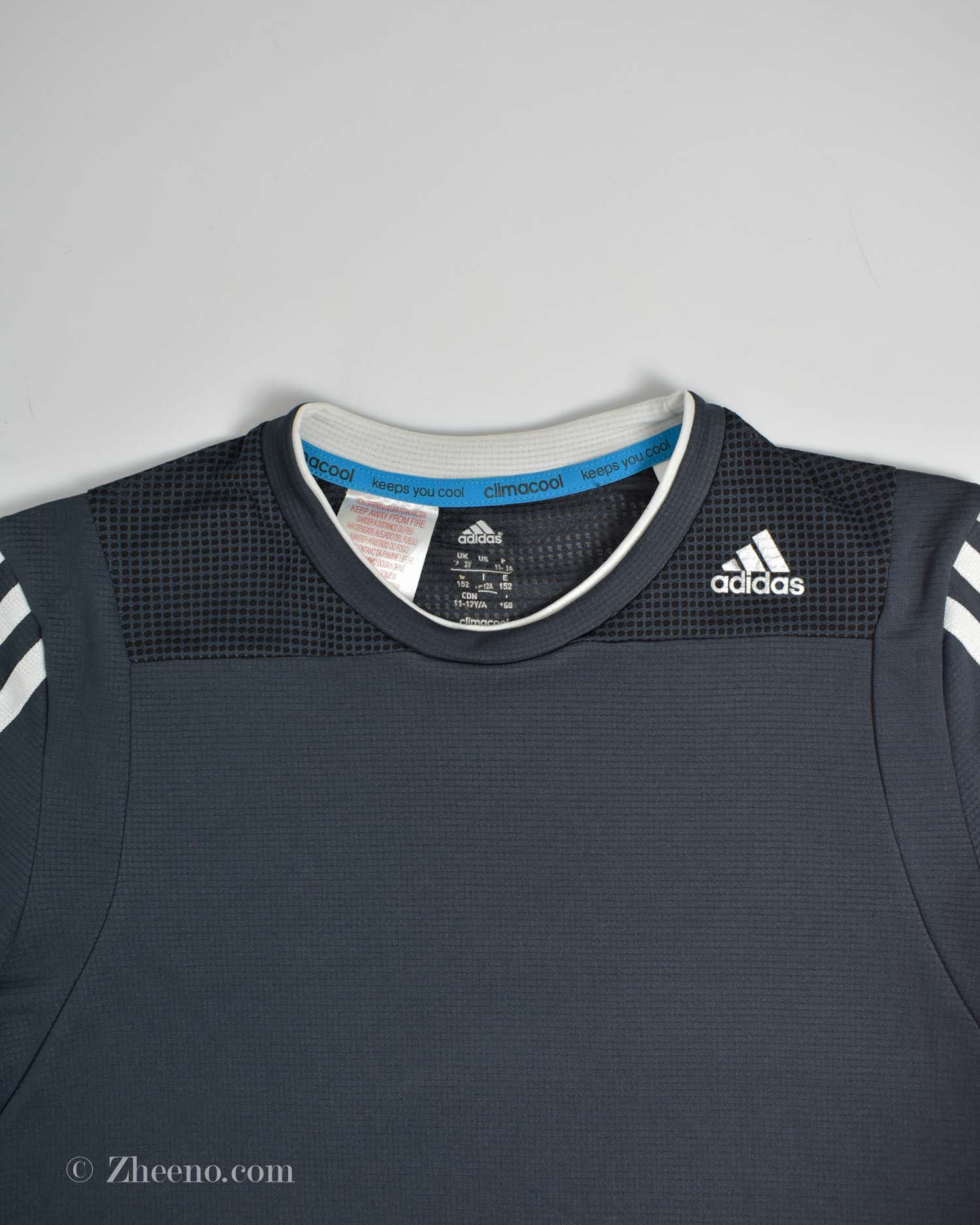 تیشرت ورزشی بچه گانه طوسی تیره Adidas