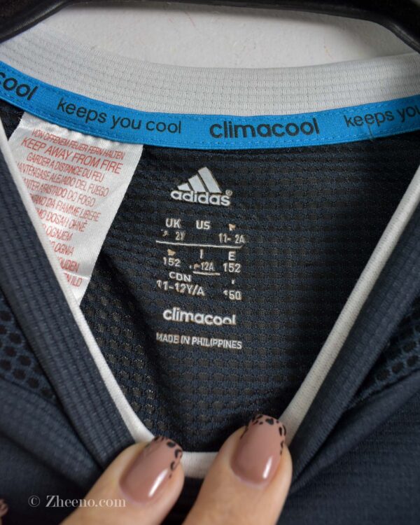 تیشرت ورزشی بچه گانه طوسی تیره Adidas