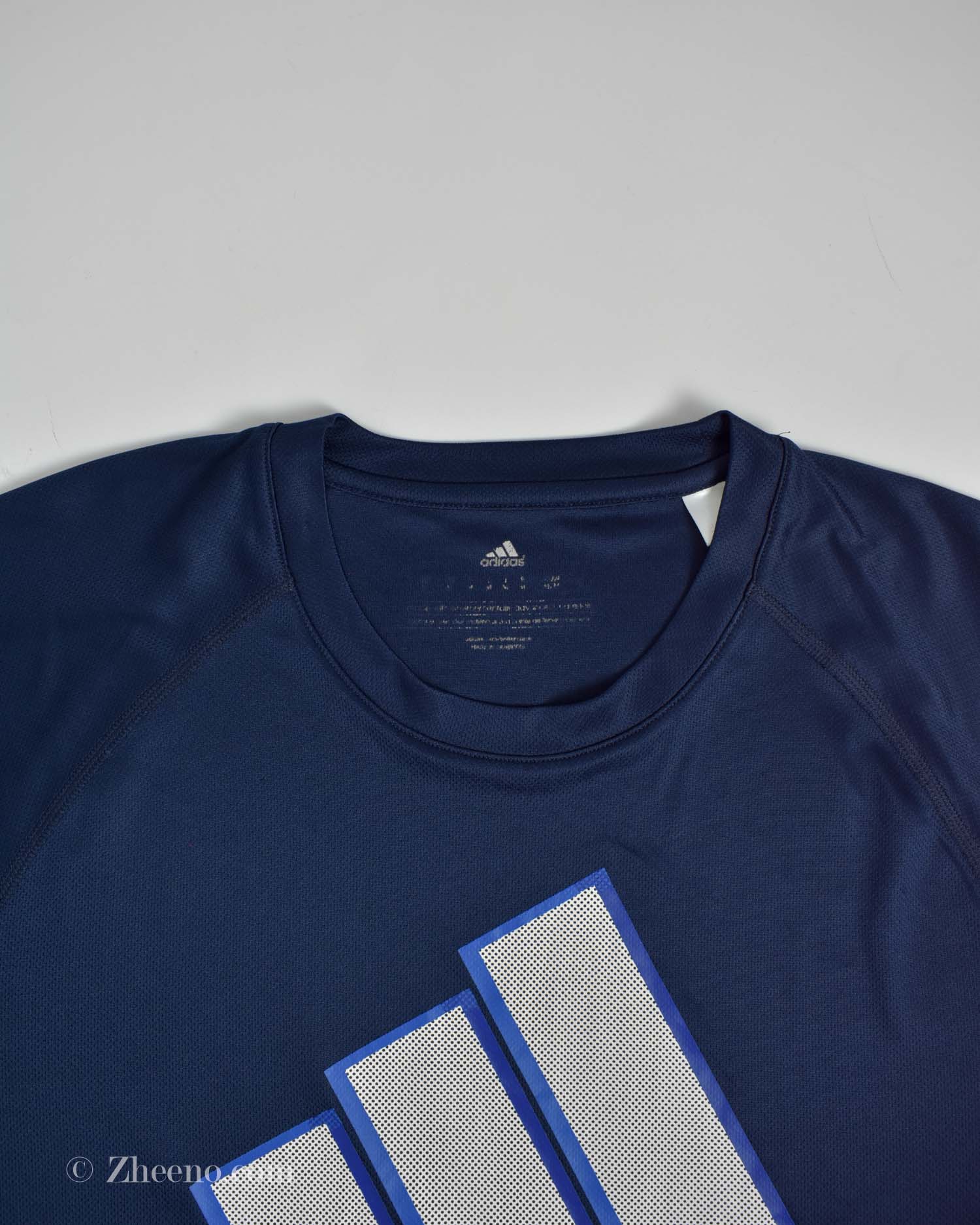 تیشرت ورزشی مردانه سرمه ای Adidas