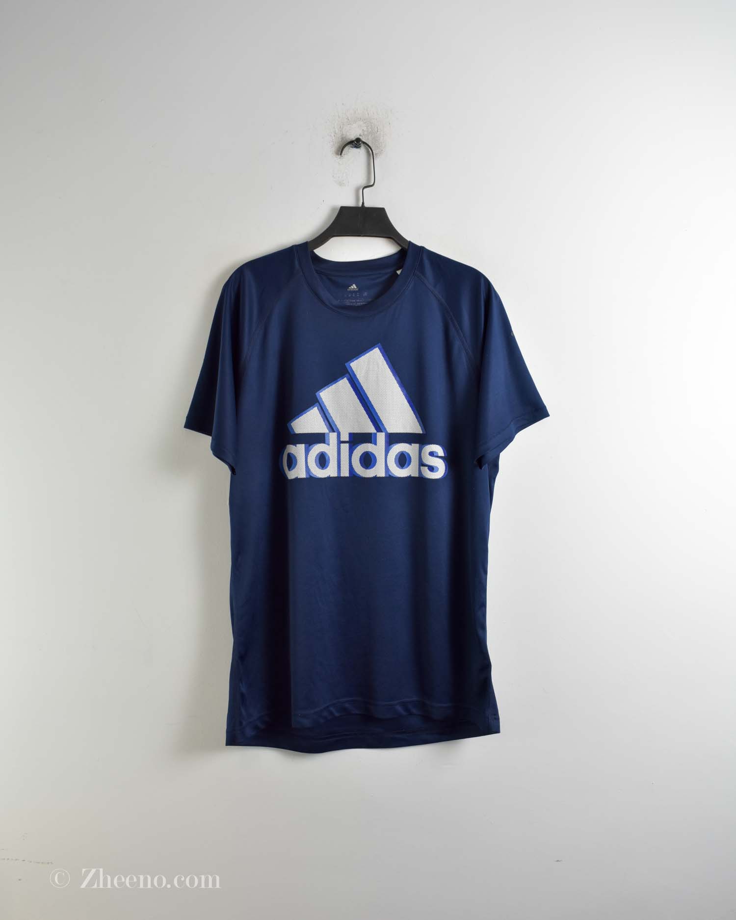 تیشرت ورزشی مردانه سرمه ای Adidas